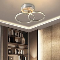 Lqwell® Deckenleuchte Led Deckenlampe, 20W 3000K ，Modern 475 * 410 * 120Mm