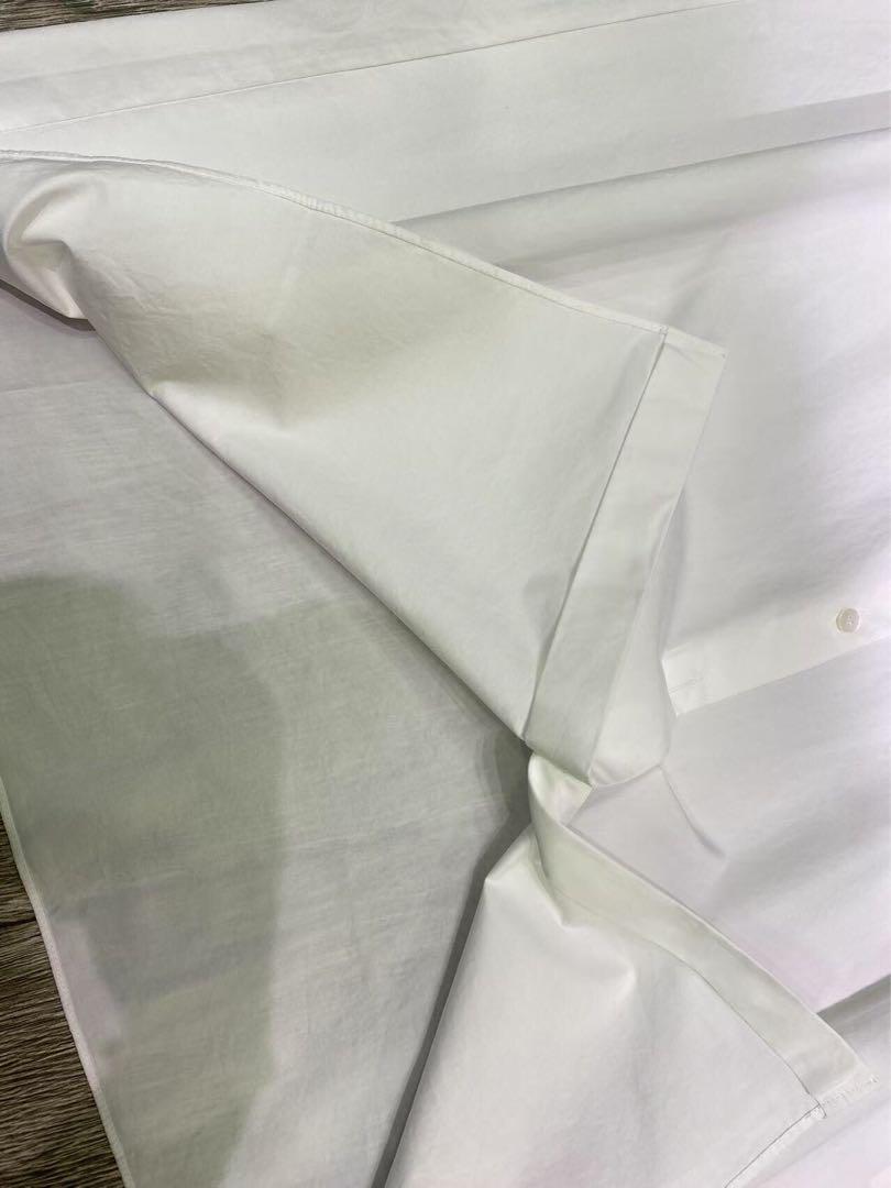 FILA Abito Camicia Lunga The Row 100% Cotone Bianco Manica Lunga Taglia:S Donna 2025 SS