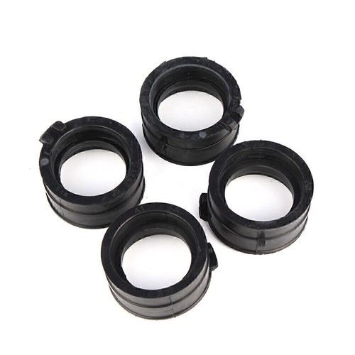 4pcs Carb Carburetor Intake Manifold Boot Joint For Honda CBR600F3 1995-1996 - Picture 2 of 7