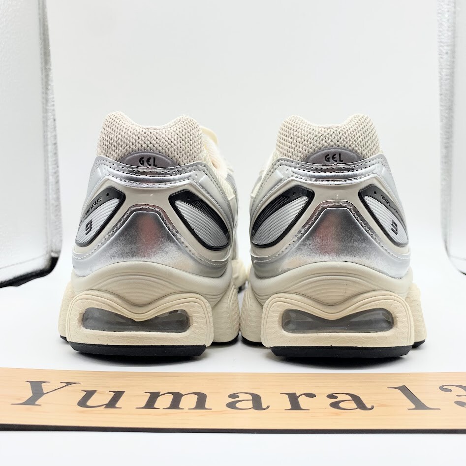 Asics Gel-Nimbus 9 Cream Black Cream 1201A424-105 Men's Size image 6