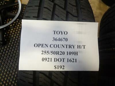 1 NEW TOYO OPEN COUNTRY H/T 255 50 20 109H TIRE 364670 | eBay