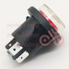 1PCS NEW RLEIL RL5 T125/55 button switch Red Button with Waterproof Cover