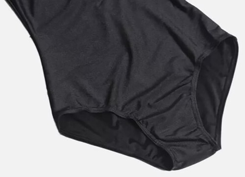 Leotardos para mujer cuello falso manga larga gimnasia leotardos para adultos ropa de baile - Imagen 3 de 19