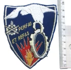 8th Regt du MATERIEL - fabric badge / large badge - length 95mm approx