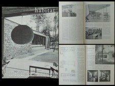 HABITAT HABITATIONS n°3 1961 BIBLIOTHEQUE ROYALE DE BELGIQUE, JEAN ENGLEBERT