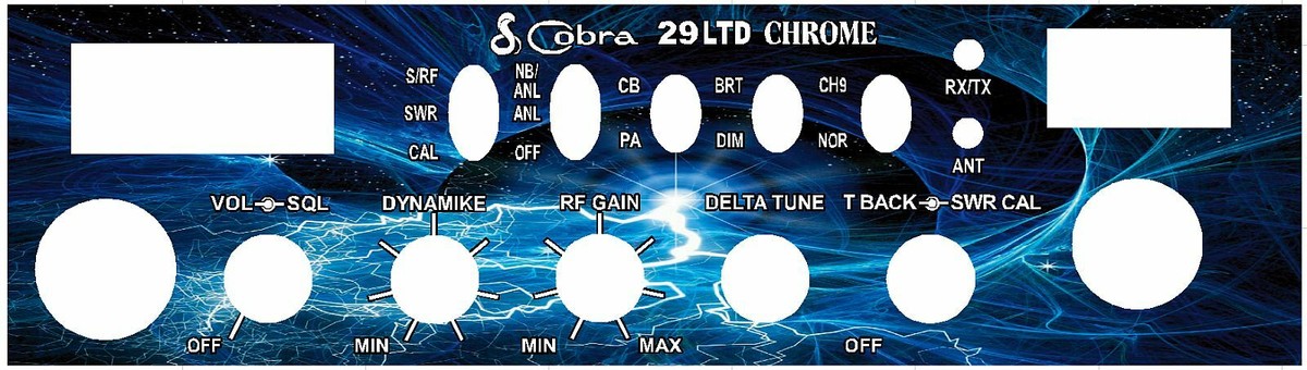 Swix Cobra CT2 名機 115cm 青文字 Cobra 29 LTD Chrome with Peak & Echo Upgrades w Astatic mic