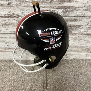 Coors Light Vintage Football Helmet Barbecue Grill Good Condition