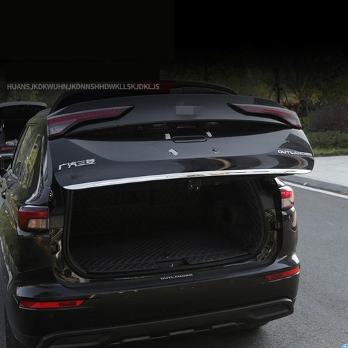 22-2024 For Mitsubishi Outlander Steel Rear Door Trunk Lid Tailgate Strip cover - Picture 2 of 6