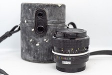 Objectif Grand Angle fixe NIKON non-AI Nikkor 28mm f/3,5 Prime Lens + HOUSSE