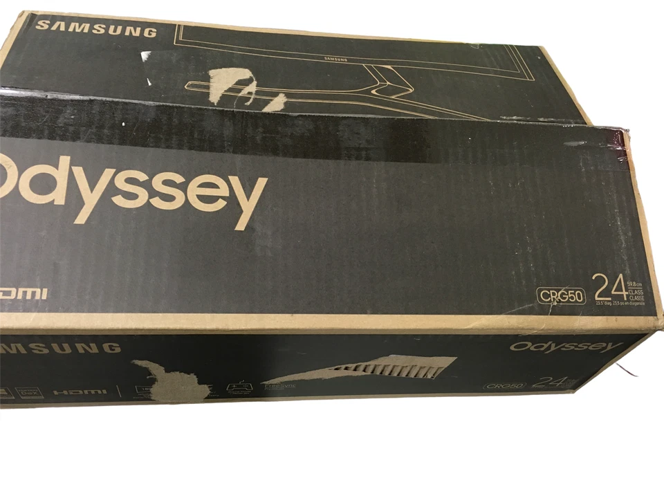 Samsung CRG50 LC24RG50FQNXZA 24" 16:9 Curved Gaming Monitor - Black - Image 4 of 4