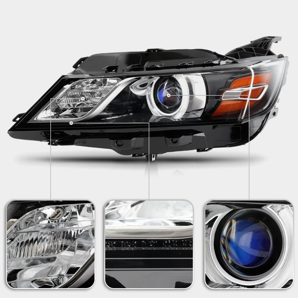 2015-2020 Chevy Impala LED Halo [HID/Xenon-D3S] Projector Headlights Left+Right - Image 4 of 4