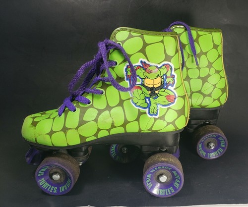 TEENAGE MUTANT NINJA TURTLES ROLLER SKATES BROOKFIELD SIZE 3 IN BOX - Picture 9 of 12