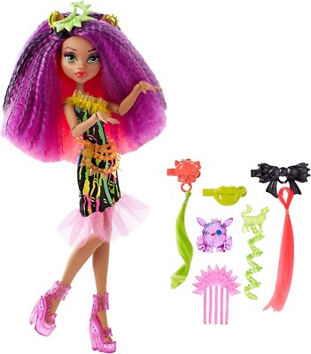 Monster High 2016 DVH70 Clawdeen Wolf Monsterhaare -  Elektrisiert! OVP NEU