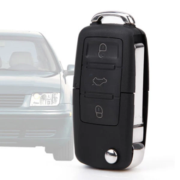3-PULSANTI Cover Guscio Scocca Chiave Telecomando COMPATIBILE CON Golf Skoda - Immagine 3 di 4