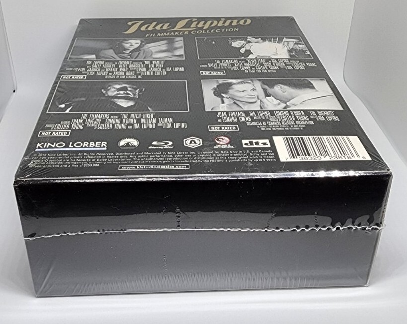 Ida Lupino: Filmmaker Collection Kino Lorber Bluray Boxset New Free Ida Lupino: Filmmaker Collection Kino Lorber Bluray Boxset New Free
