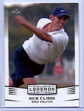 100 Count Ken Climo 2016 Leaf Exclusive Legends The Champ Rookie Card Disc Golf