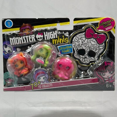 Getting Ghostly Draculaura, Toralei, Venus | Monster High Minis Series 1 3-Pack