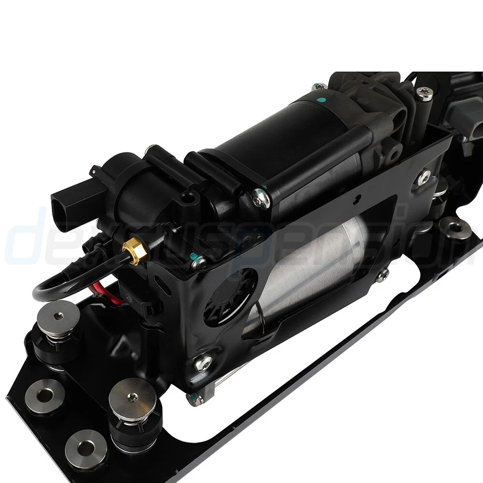 Fit For BMW 7 Series 740i 750i 750Li 760Li Air Suspension Compressor W/ Bracket — 第 2/4 张图片