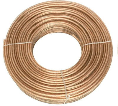 100ft 18 Gauge Clear Speaker Wire Stranded 2 Conductor CCA for Car Home Audio