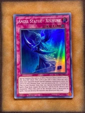 Yugioh Angel Statue - Azurune BLVO-EN079 Super Rare 1st Ed NM