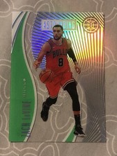Zach LaVine 2019-20 Panini Illusions Astounding Emerald Green Acetate #4 Bulls