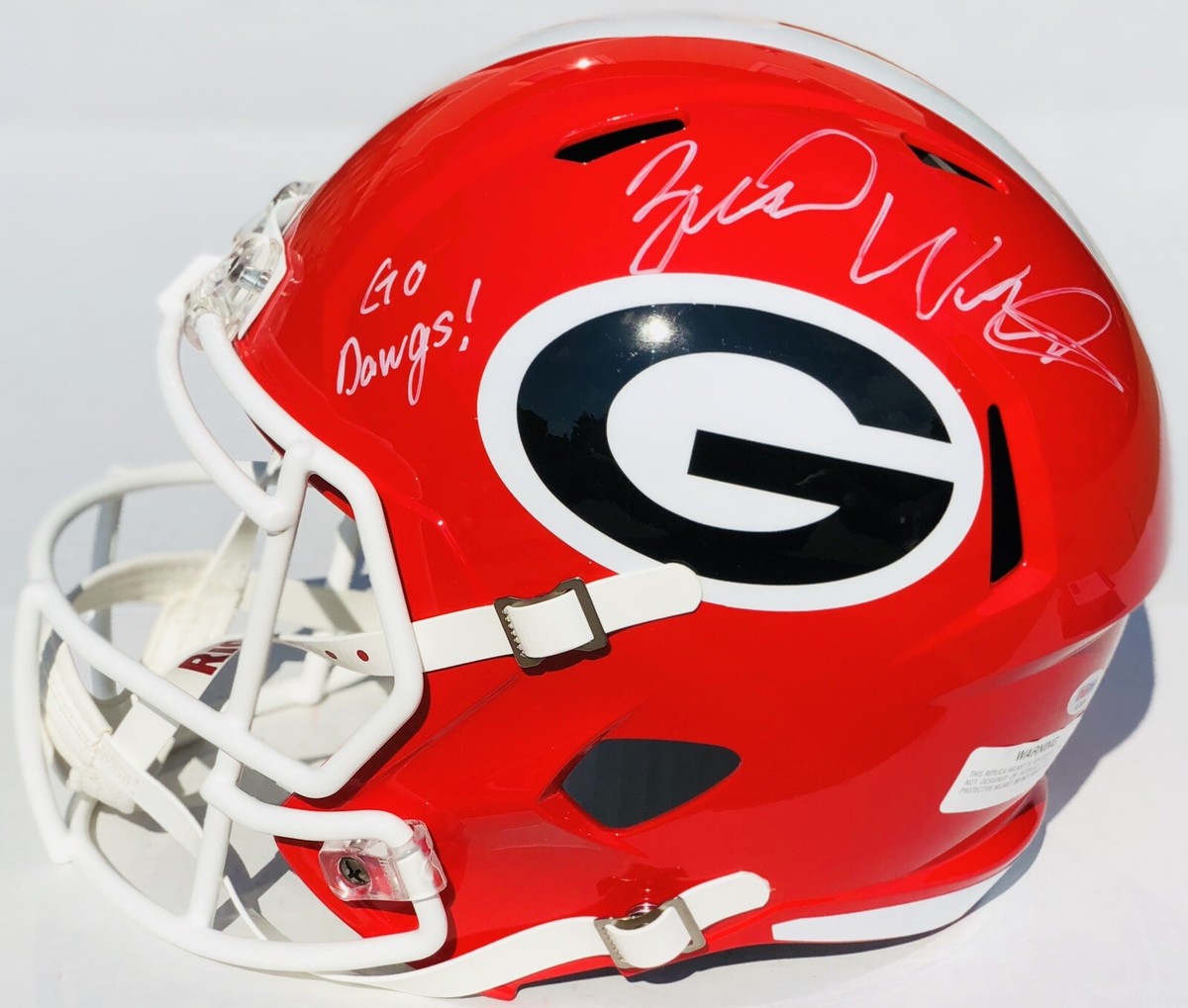 dawgs football helmet UGA Authentic The Clubhouse this collectible Speed Authentic football helmet is made specifically for fans of the Georgia Bulldogs Aurora Houn' Dawgs HS 2014