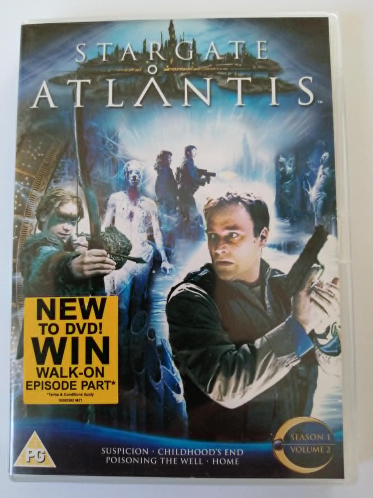 DVD Stargate Atlantis 1.2 Season 1 Ep 5-8. Joe Flanigan. Torri Higginson
