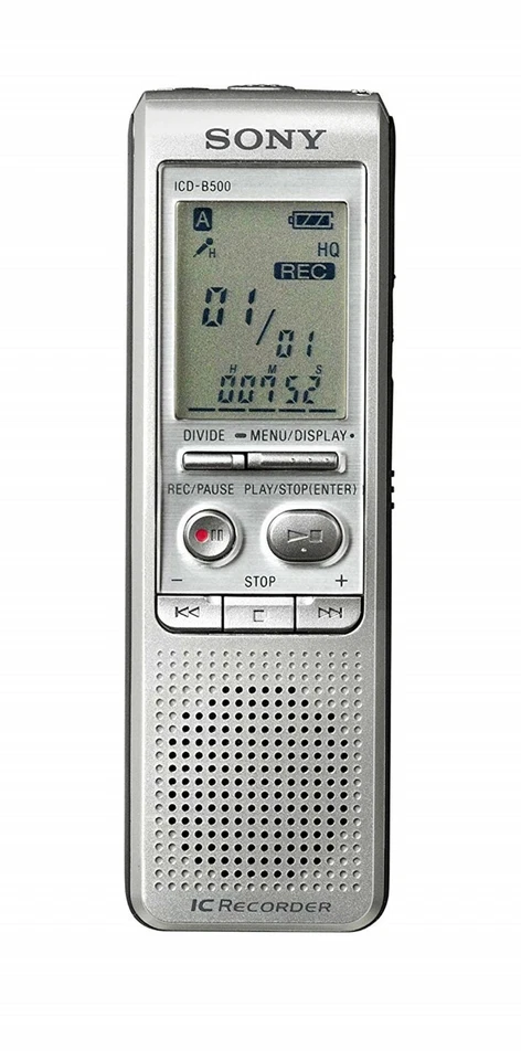 Sony ICD-B500 Digital Voice Recorder with 256 MB Built-in Flash Memory - Image 2 of 3