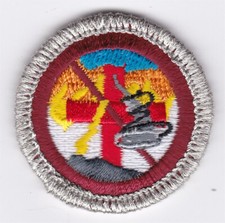 MERIT BADGE - SPOOF - EMERGENCY UNPREPAREDNESS - 1-1/2" DIA. - PRIVATE ISSUE