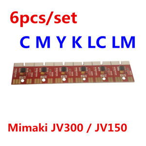 lo último Chip Permanente Para Mimaki JV3 SS2 Cartucho 4 Colores Cmyk