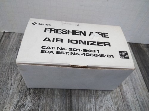 Amcor Modulion Freshen Aire / IONIZADOR DE AIRE, GENERADOR DE IONES CAT. NO. 301-243/1