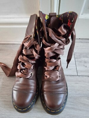 Martens Shoes Dr Marten Ribbon Lace Boots Pink Ribbon Doc Marten