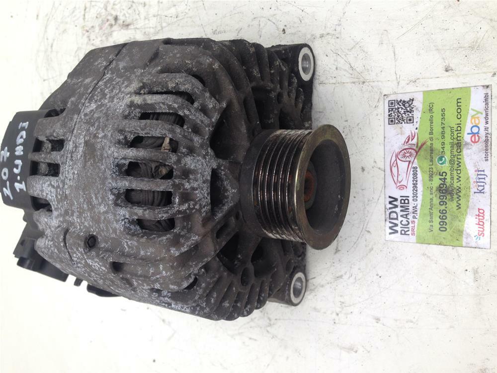 9646476280 Wechselstromgenerator PEUGEOT 206 1.4 HDI 2004