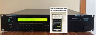 Roland D550 Memory Card with Original Patches 00-05 + 11 x
