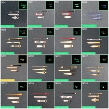 Watch Hands NH35 Green Super Luminous Suitable for NH35 NH36 Movement