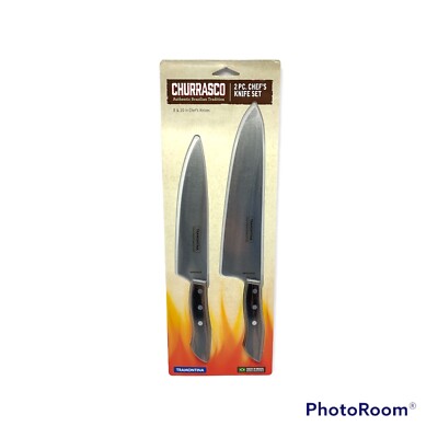 HIGH QUALITY TRAMONTINA CHURRASCO 2 PC CHEF'S KNIFE SET