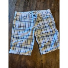 Abercrombie  Fitch Plaid Shorts size 4