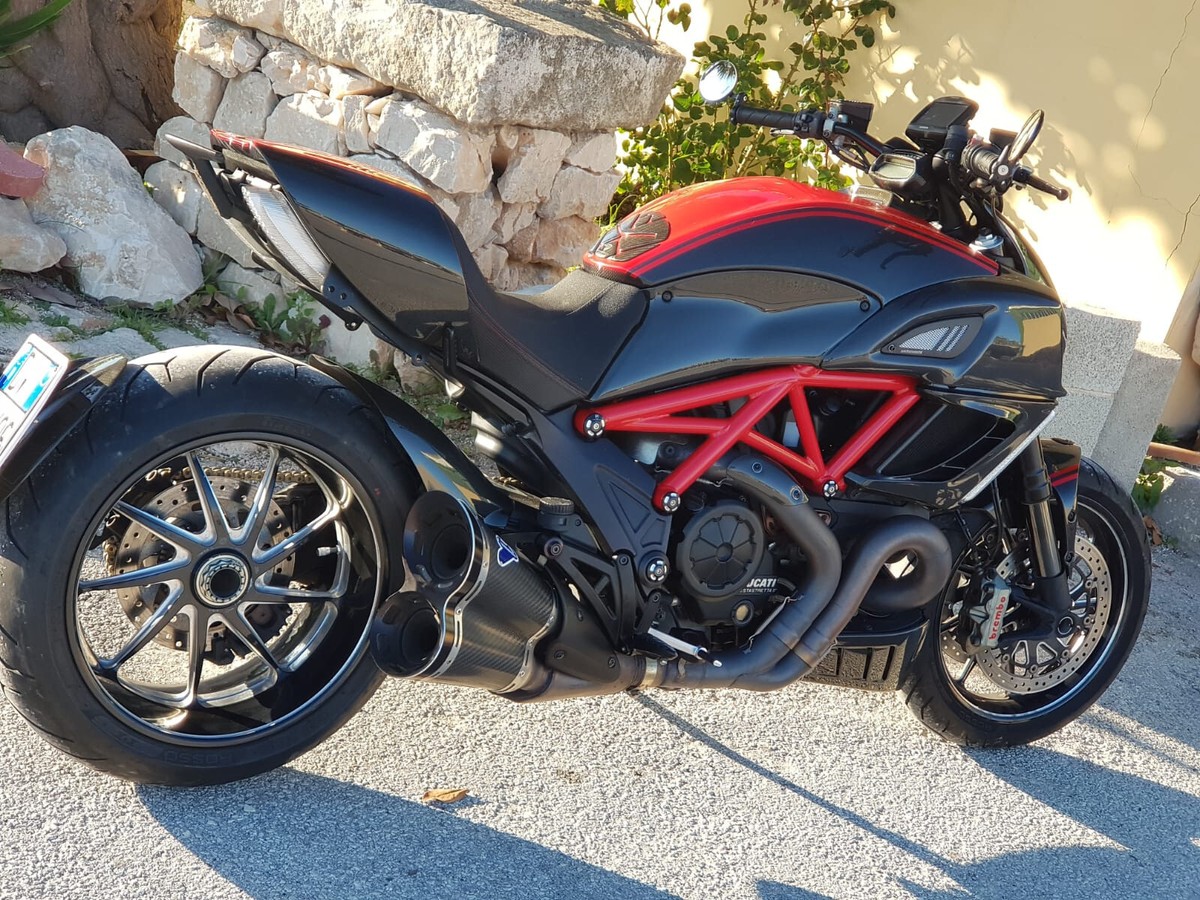 Ducati タンクパッド DIAVEL1200 ディアベル No.02 Ducati