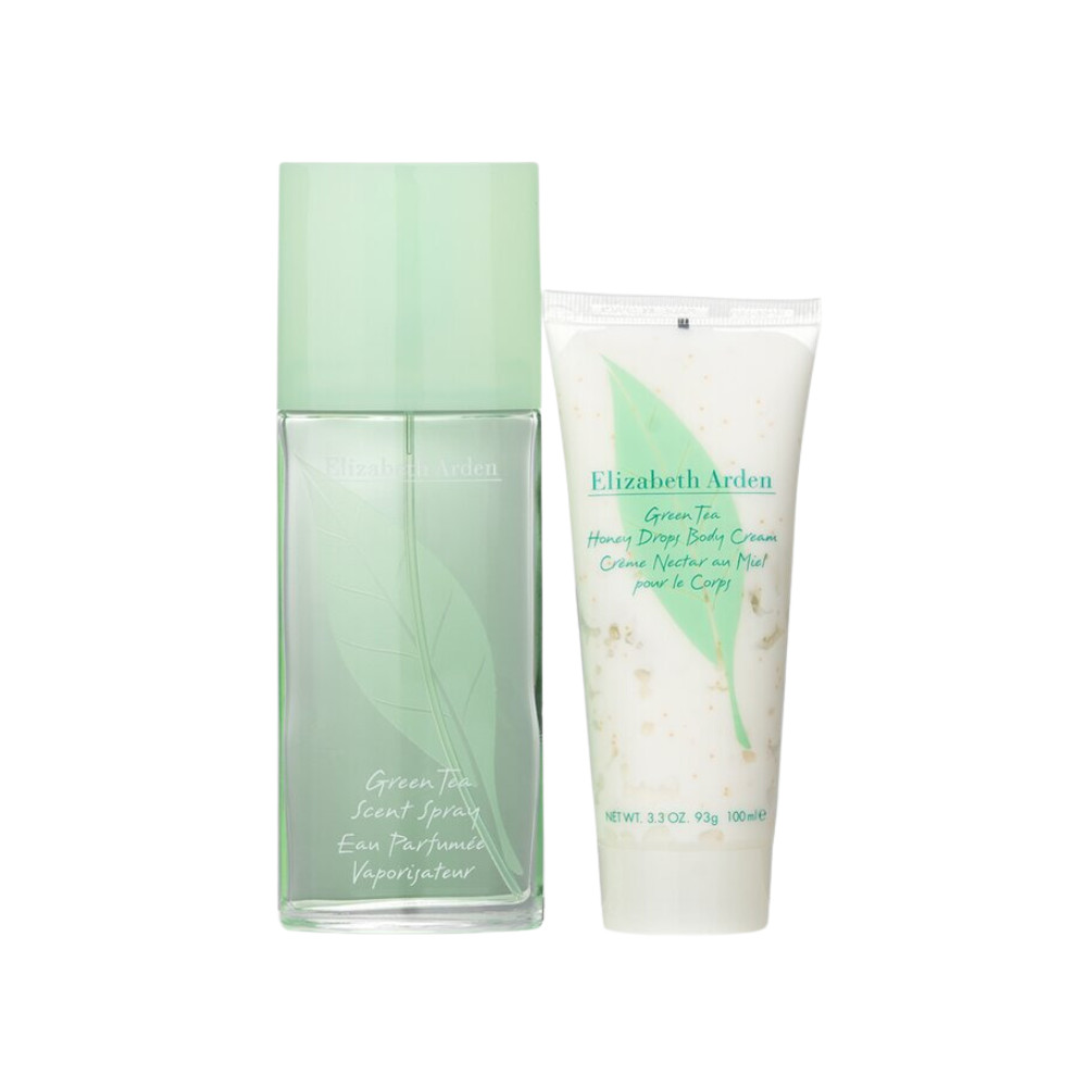 Elizabeth Arden Green Tea 2pc Gift Set for Women 3.3oz EDP + Body Cream New