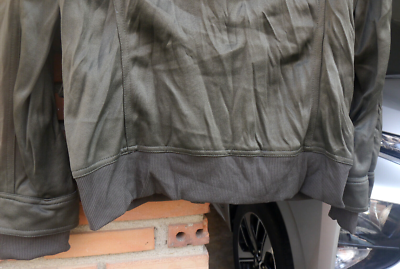 In The Attic Rockers Garment Japan Green Wrinkle Jacket Sz M | eBay
