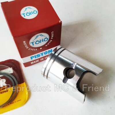 Oversize 1.50 Piston & Rings Set For Kawasaki KE100 KH100 KV100 KD100 KM100 – Toko Japan