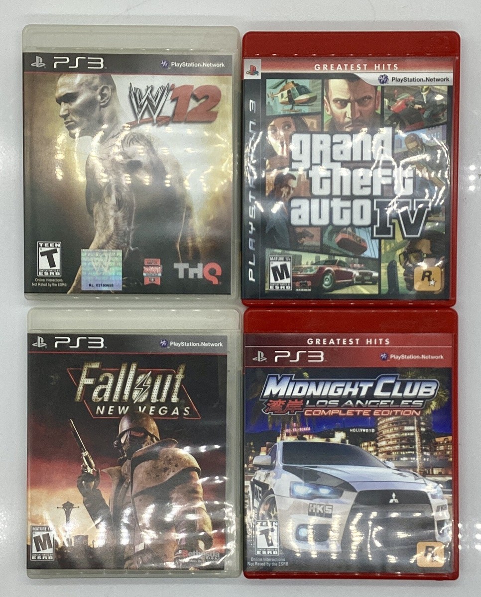 Lot of 12 Playstation 3 Games (Call of Duty, GTA, Fallout