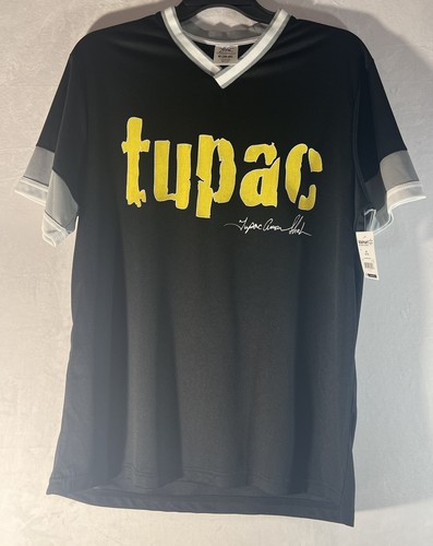 Walmart Exclusive Tupac Shakur 2 Sided Baseball Jersey NWT Size Medium - Picture 2 of 7