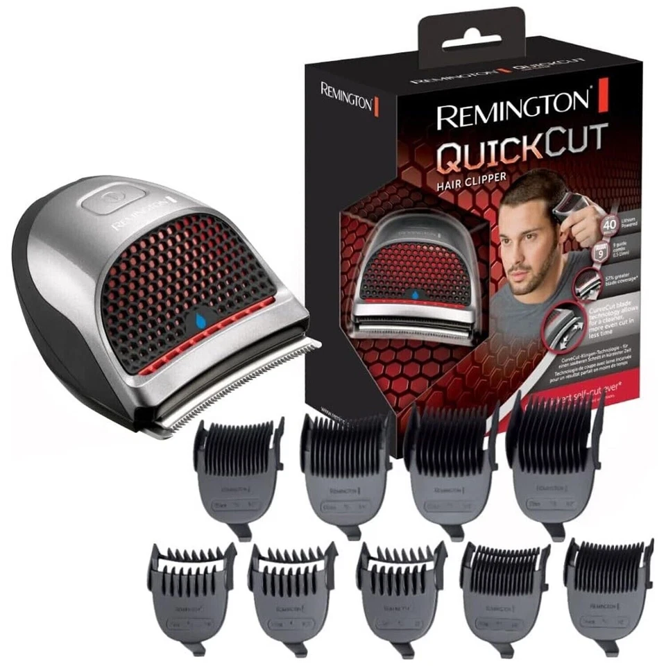 Remington Quick Cut Mens Hair Clippers Trimmer Hair Cut Cord Cordless HC4250 NEW