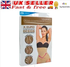 JML Velform Cross Compression Shaper Short Beige MEDIUM