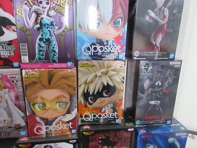 Lot Figurines One Piece, Dragon Ball, My Hero Academia - Collection, Diverses, Occasion