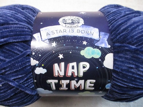 Lion Brand Yarns, A Star is Born Nap Time, Navy, 3.5 oz, 306 yds, 100% Polyester - Picture 3 of 6