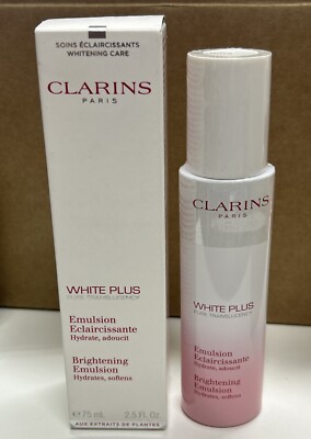 NEU CLARINS WHITE PLUS AUFHELLENDE EMULSION 75ml FULL SIZE *VERPACKT*