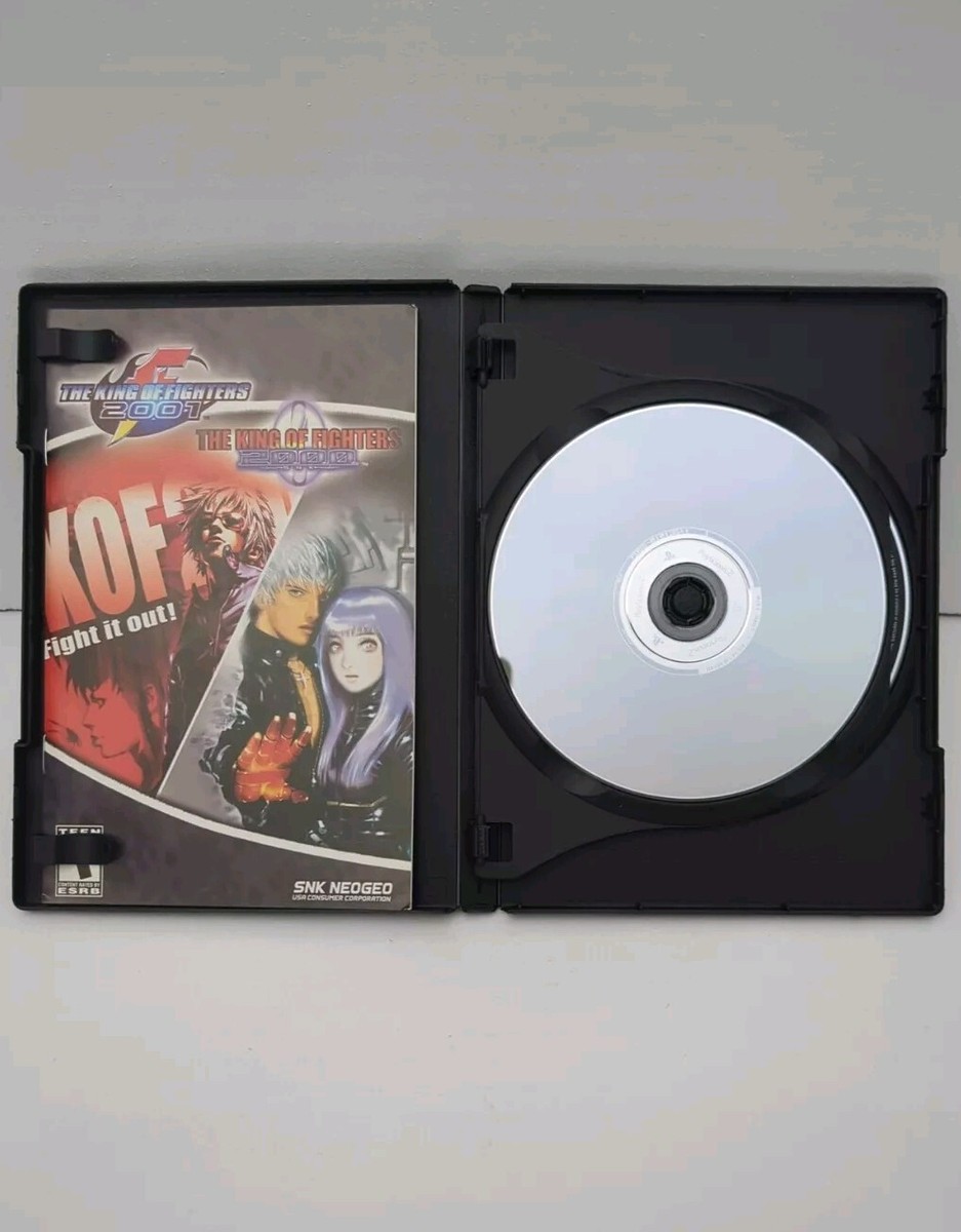 King of Fighters 2000 & 2001 (Sony PlayStation 2, 2003) CIB, Reg