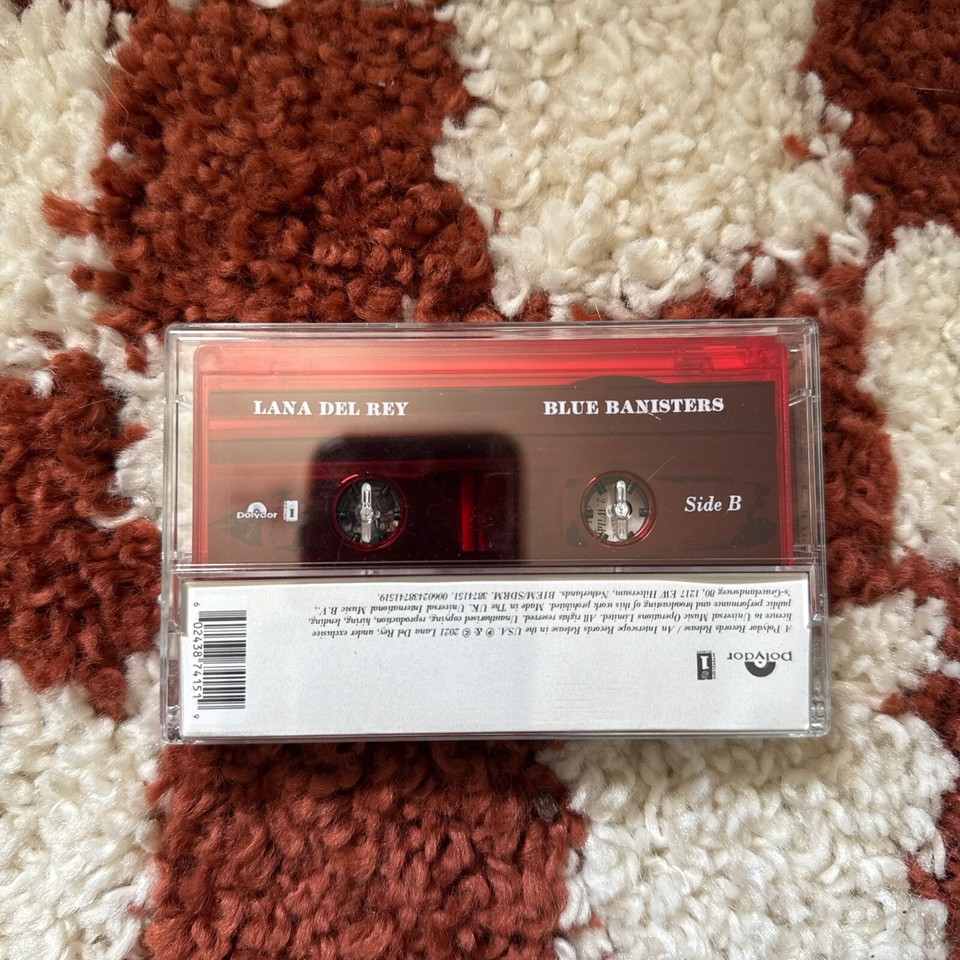 Lana Del Rey Blue Banisters Cassette Bundle Translucent Red & Brown